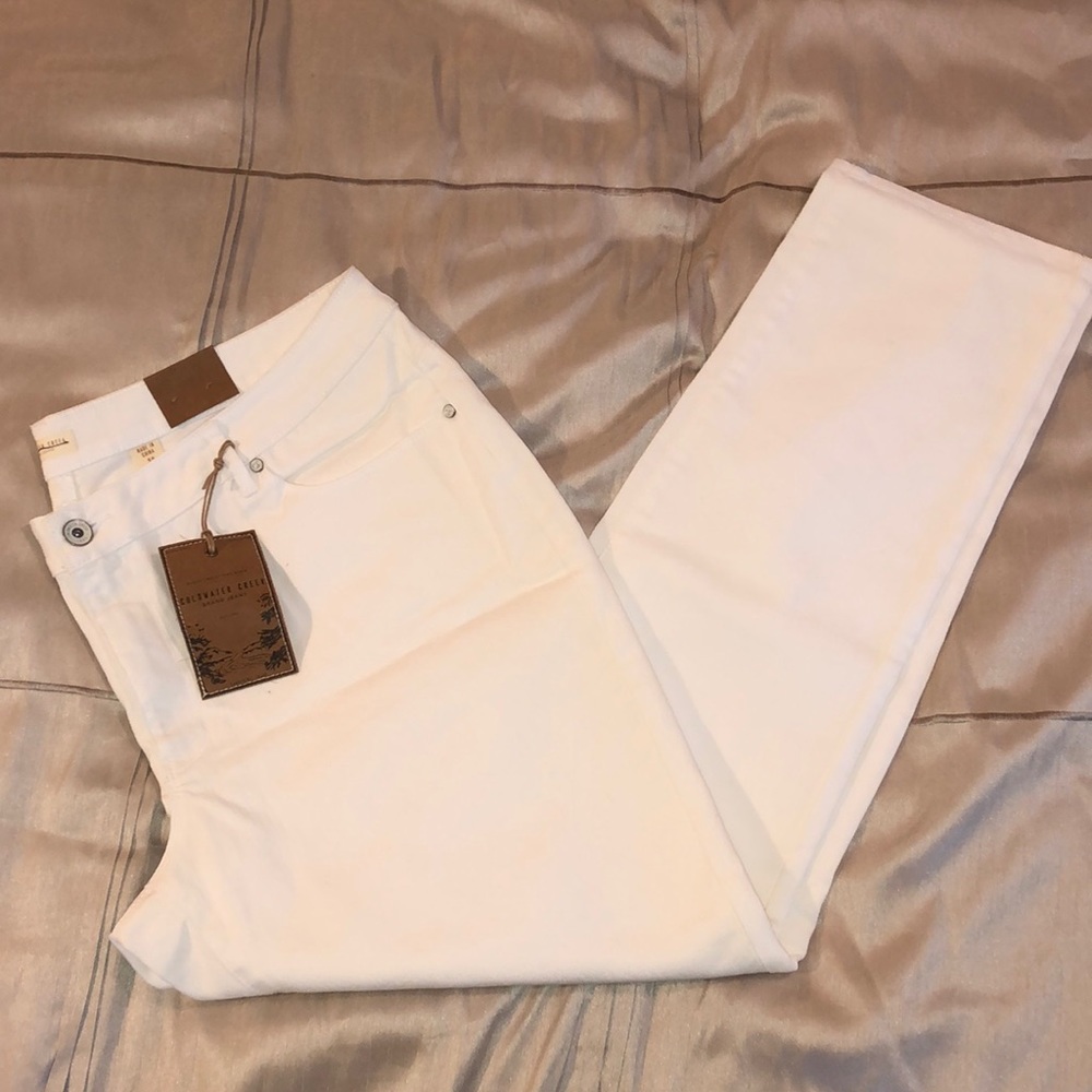Brand New Coldwater Creek White Jeans!
